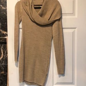 H&M Basic Tan Sweater Dress - Size XS - never worn